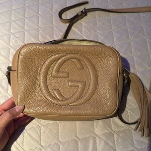 Gucci Soho Disco Bag Beige Crossbody